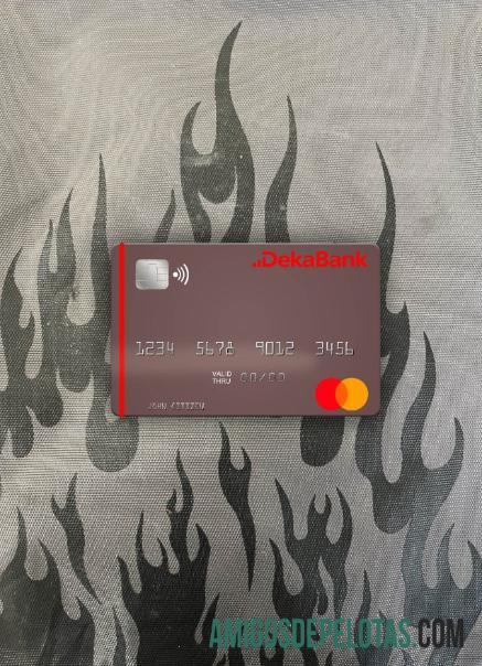 Alemanha Deka Bank Mastercard Photolook Frente exemplo